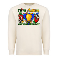 Sandshell im an autism dad whats your superpower Premium Sweatshirt - Zillion Design Studio