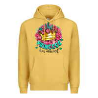 Antique Gold the princesshas arrived Premium Hoodie - AdoDesignShop