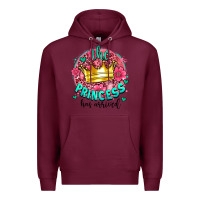 Burgundy the princesshas arrived Premium Hoodie - AdoDesignShop