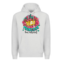 Dove Grey the princesshas arrived Premium Hoodie - AdoDesignShop