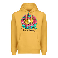 Mustard the princesshas arrived Premium Hoodie - AdoDesignShop