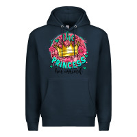 Navy the princesshas arrived Premium Hoodie - AdoDesignShop
