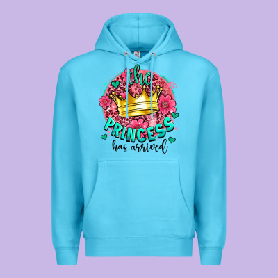The Princesshas Arrived Premium Hoodie Designed By Adodesignshop