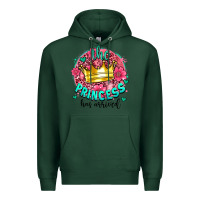 Sports Green the princesshas arrived Premium Hoodie - AdoDesignShop