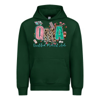 Forest Green qma qualified medical aide Urban Hoodie - AdoDesignShop