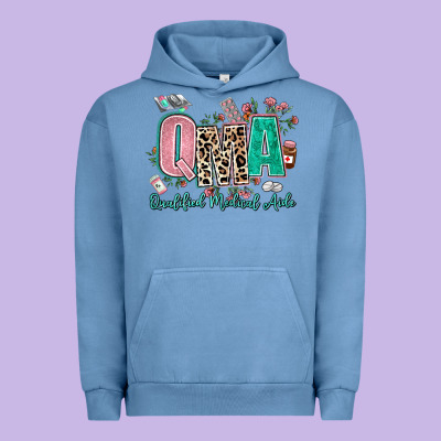 Qma Qualified Medical Aide Urban Hoodie Designed By Adodesignshop