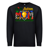 Black i'm an autism mom what's your superpower Premium Sweatshirt - Zillion Design Studio