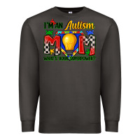 Smoke i'm an autism mom what's your superpower Premium Sweatshirt - Zillion Design Studio