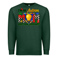 Sports Green i'm an autism mom what's your superpower Premium Sweatshirt - Zillion Design Studio