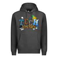 Charcoal Heather tech teacher Premium Hoodie - AdoDesignShop