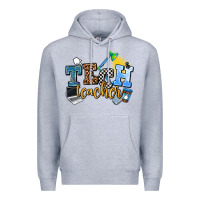 Heather Grey tech teacher Premium Hoodie - AdoDesignShop