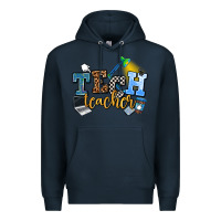 Navy tech teacher Premium Hoodie - AdoDesignShop