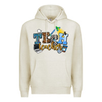 Oatmeal Heather tech teacher Premium Hoodie - AdoDesignShop