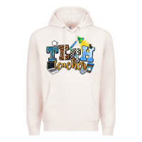 Pale Pink tech teacher Premium Hoodie - AdoDesignShop