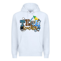 White tech teacher Premium Hoodie - AdoDesignShop