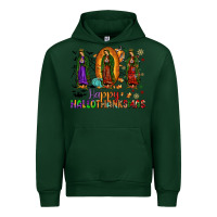 Forest Green our lady of guadalupe happy hallothanksmas Urban Hoodie - JahusDesignShop