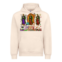 Sandshell our lady of guadalupe happy hallothanksmas Urban Hoodie - JahusDesignShop