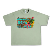 Oil Green raised 90's country guitar cactus sunflower's Urban Heavy Tee - Artiststas