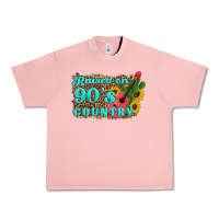 Salmon raised 90's country guitar cactus sunflower's Urban Heavy Tee - Artiststas