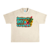 Sandshell raised 90's country guitar cactus sunflower's Urban Heavy Tee - Artiststas