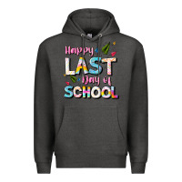 Charcoal Heather happy last day of school Premium Hoodie - JahusDesignShop