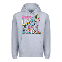 Heather Grey happy last day of school Premium Hoodie - JahusDesignShop