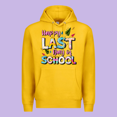 Happy Last Day Of School Premium Hoodie Designed By Jahusdesignshop