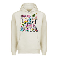 Oatmeal Heather happy last day of school Premium Hoodie - JahusDesignShop