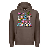 Coffee happy last day of school Premium Hoodie - JahusDesignShop