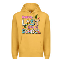 Mustard happy last day of school Premium Hoodie - JahusDesignShop