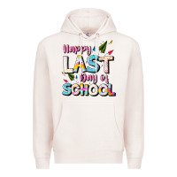 Pale Pink happy last day of school Premium Hoodie - JahusDesignShop