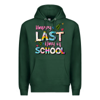 Sports Green happy last day of school Premium Hoodie - JahusDesignShop