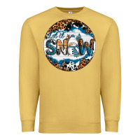 Antique Gold Let It Snow Premium Sweatshirt - RanaPortraitStore