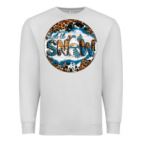 Dove Grey Let It Snow Premium Sweatshirt - RanaPortraitStore