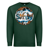 Sports Green Let It Snow Premium Sweatshirt - RanaPortraitStore