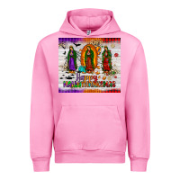 Fuchsia Pink our lady of guadalupe happy  hallothanksmas tumbler Urban Hoodie - JahusDesignShop