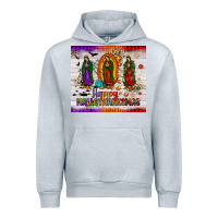 Heather Grey our lady of guadalupe happy  hallothanksmas tumbler Urban Hoodie - JahusDesignShop