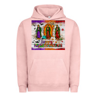 Pigment Salmon our lady of guadalupe happy  hallothanksmas tumbler Urban Hoodie - JahusDesignShop