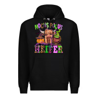 Black hocus pocus heifer Premium Hoodie - AdoDesignShop