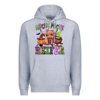 Heather Grey hocus pocus heifer Premium Hoodie - AdoDesignShop