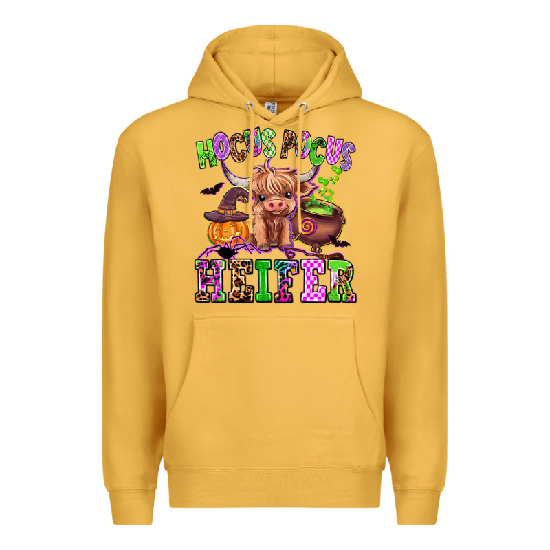 Hocus Pocus Heifer Premium Hoodie by AdoDesignShop | Teevron