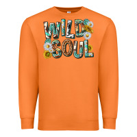 Carrot western wild soul with sunflowers Premium Sweatshirt - texasbilliewilder