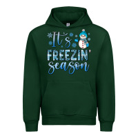 Forest Green it s freezin season Urban Hoodie - JahusDesignShop