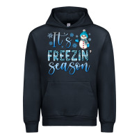 Navy it s freezin season Urban Hoodie - JahusDesignShop