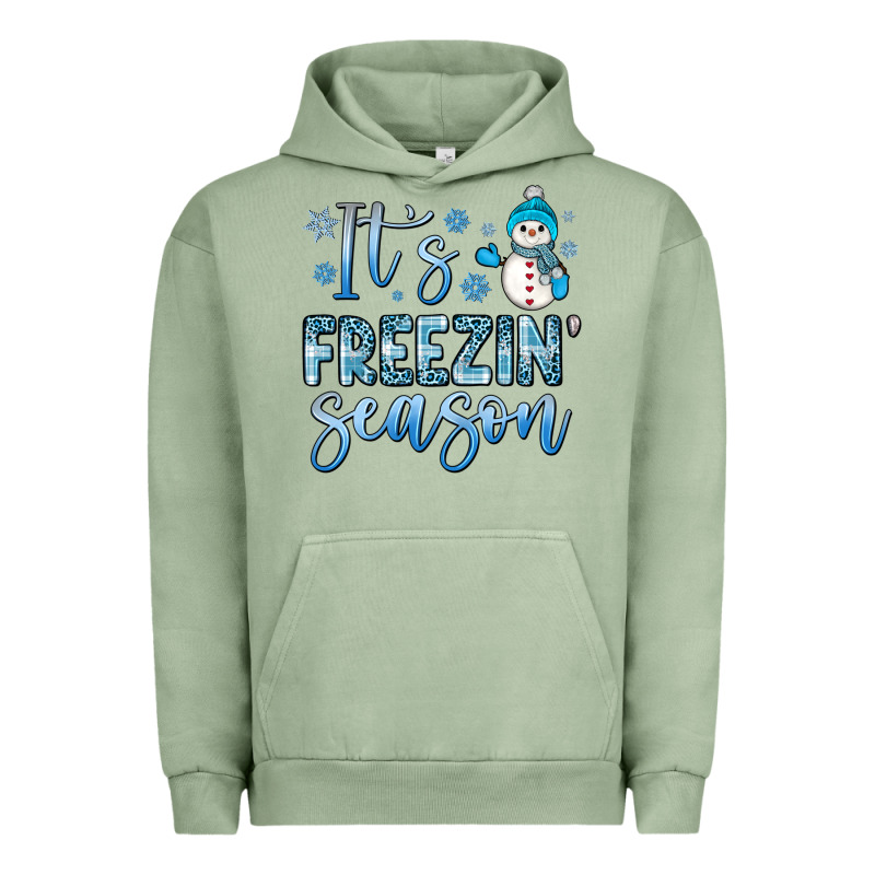 It S Freezin Season Urban Hoodie by JahusDesignShop | Teevron