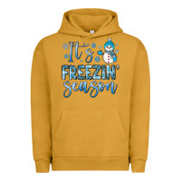 Pigment Peanut Butter it s freezin season Urban Hoodie - JahusDesignShop