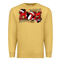 Mom Volleyball Premium Sweatshirt | Teevron