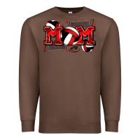 Chestnut mom volleyball Premium Sweatshirt - Zillion Design Studio