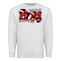 Oatmeal Heather mom volleyball Premium Sweatshirt - Zillion Design Studio