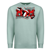 Seafoam mom volleyball Premium Sweatshirt - Zillion Design Studio